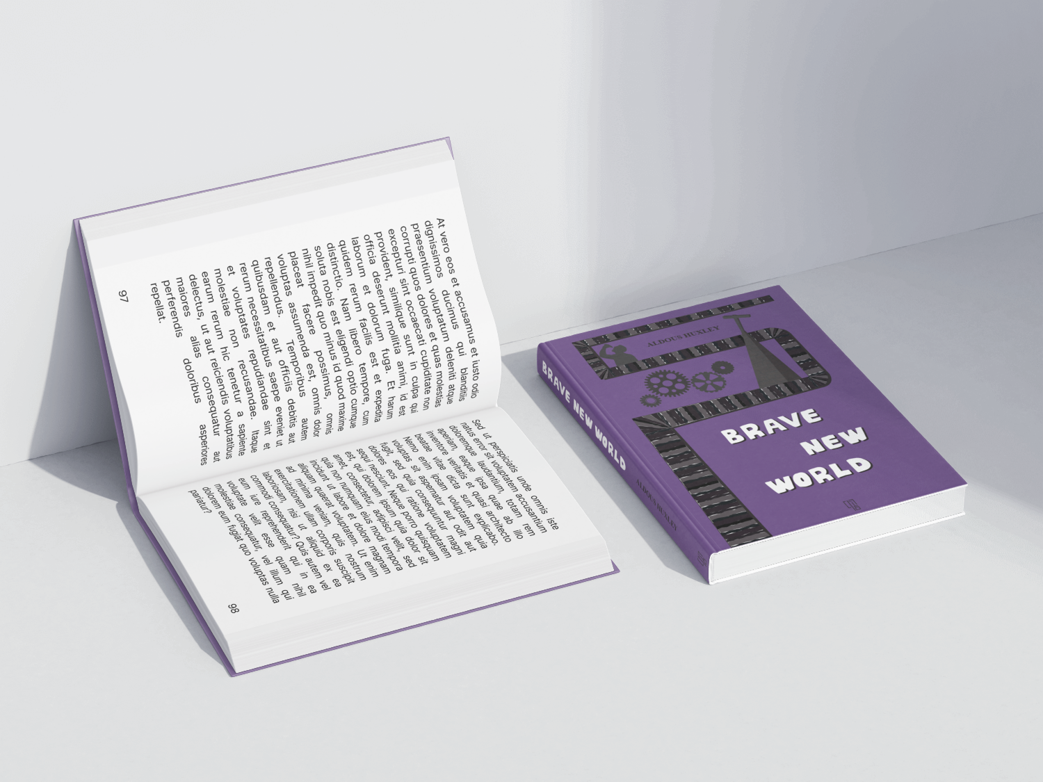 《멋진 신세계》 도서 리커버